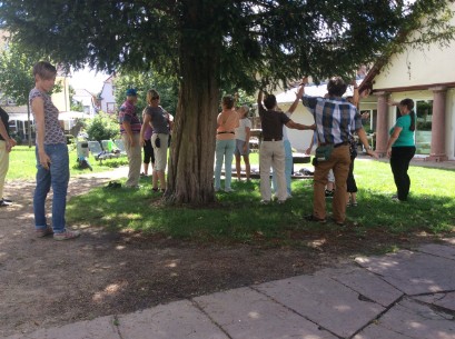 Qi Gong für Jedermann unter freiem Himmel in Neckarseinach 2017